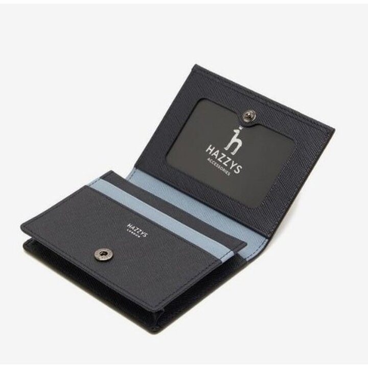 (대구신세계)[21FW][HAZZYS ACC]네이비 배색 카드 명함지갑 HJHO5E602N3