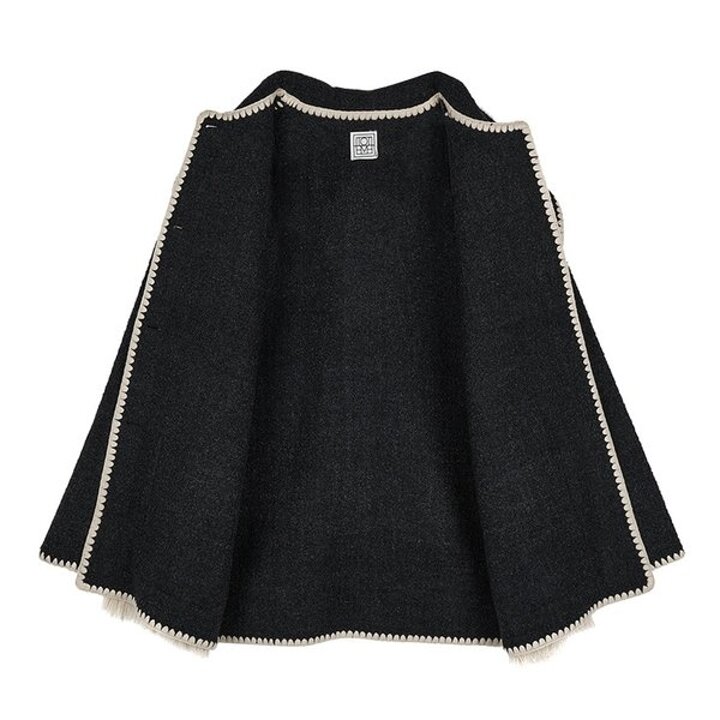 (신세계김해점)[토템] FW25 여성 스카프 디테일 코트 244WRO918FB0292 083