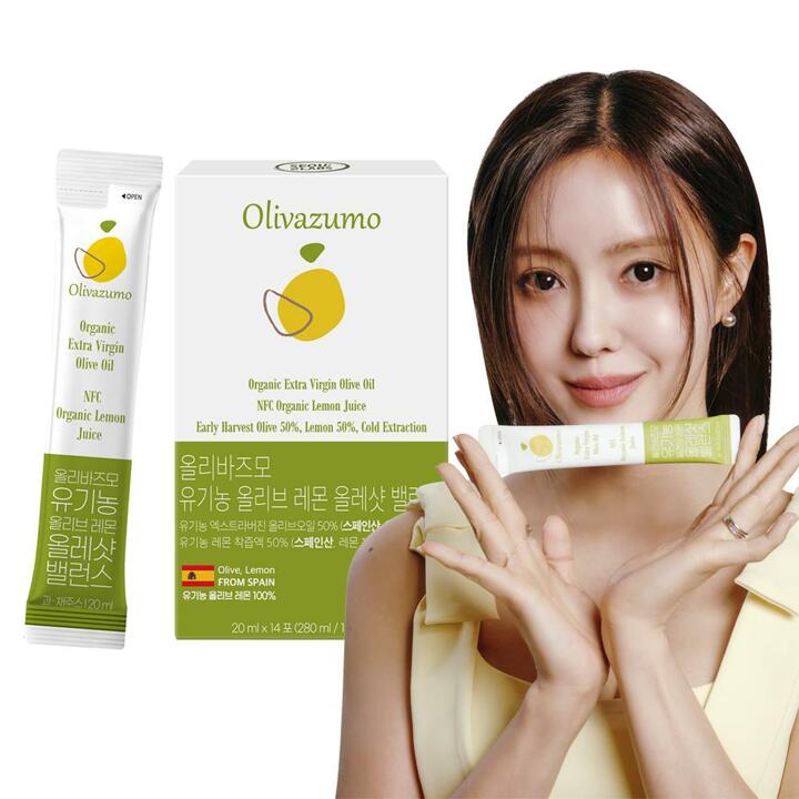 올리바즈모 유기농 올리브 레몬 올레샷  밸런스1박스