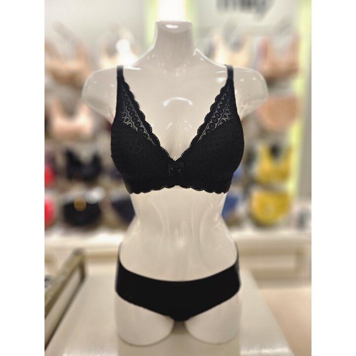 (신세계강남점)도트레이스 노와이어 몰드브래지어팬티세트(ABR4928ABP4928H)