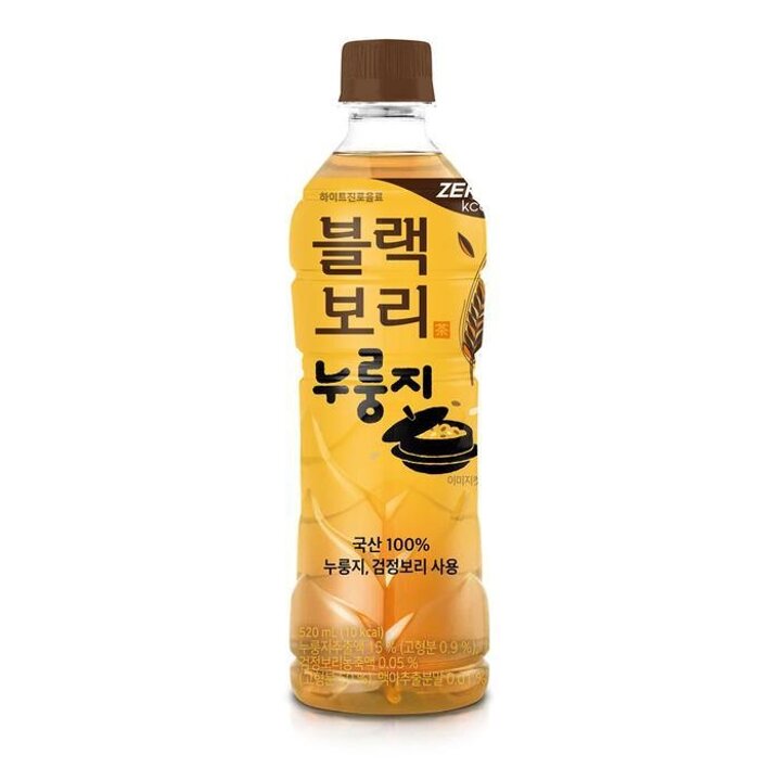 [하이트진로]진로블랙보리누룽지520ml10개