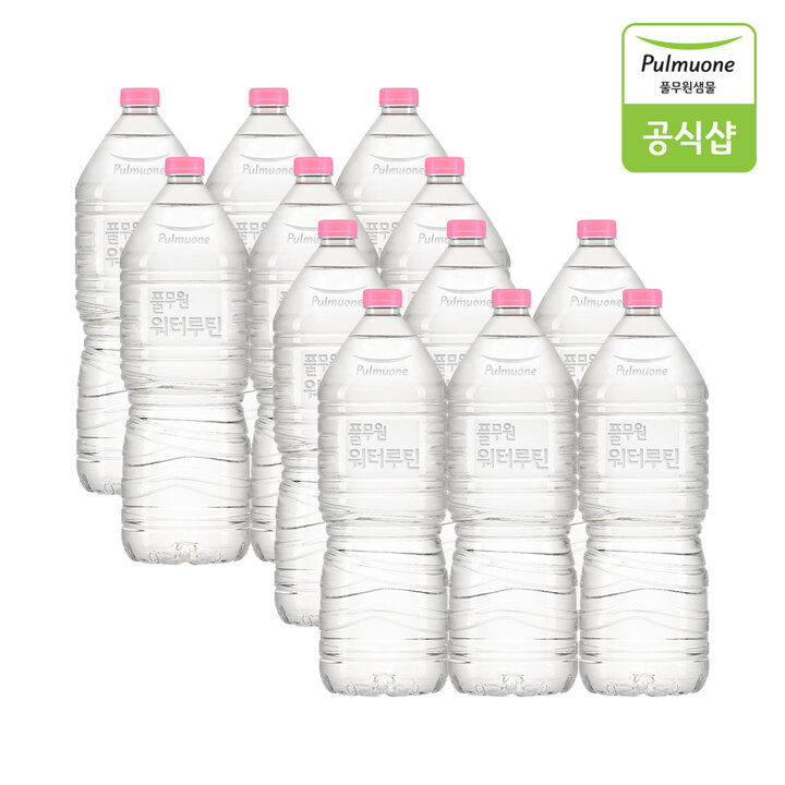 [S] 풀무원샘물 워터루틴 생수 2L X 12병