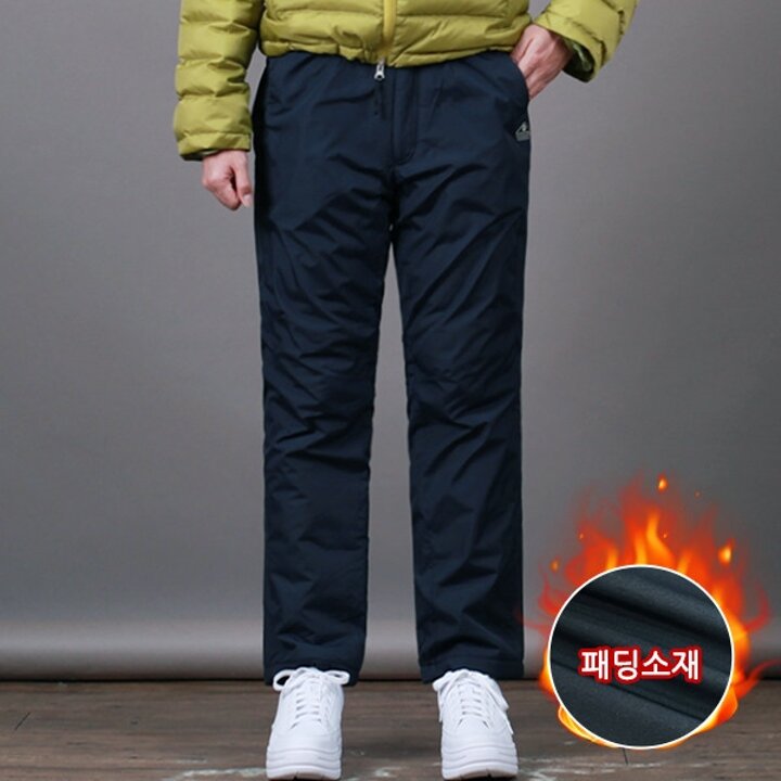 스댕클럽 남성용 골프웨어 히든밴딩 벨트 패딩 바지 SWP0506