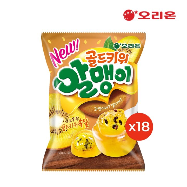 오리온 골드키위알맹이 1P(81g) x 18개