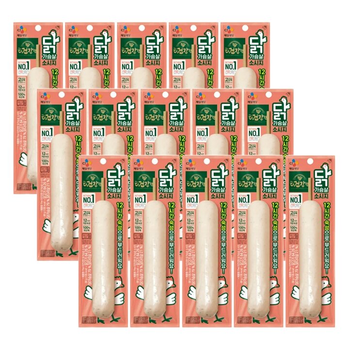 CJ 더건강한 닭가슴살 꼬치80g x15개