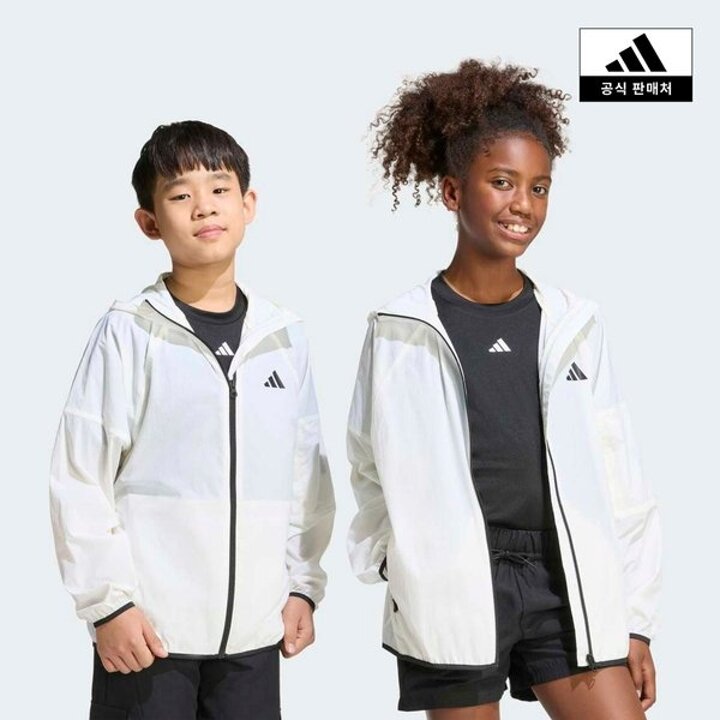 (신세계타임스퀘어점패션관)[adidas kids] (A130-A160) 라이트웨이트 윈드브레이커 (KC8627)