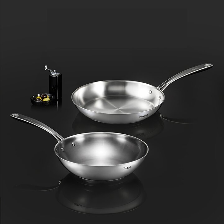 테팔 인덕션 SS 퍼펙트 레지스트 웍 28cm+유리뚜껑 28cm