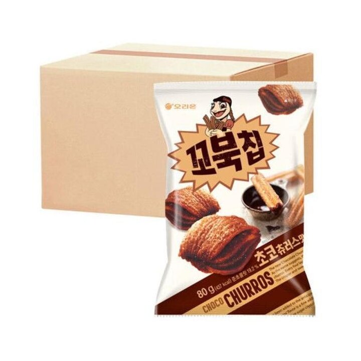 [(주)오리온]꼬북칩초코츄러스맛80g12개입박스