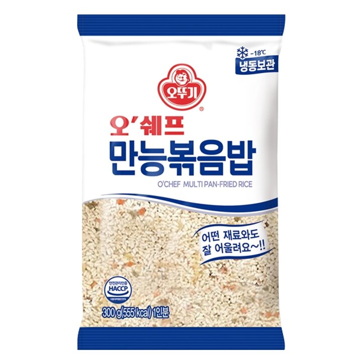 [G][오뚜기] 오쉐프 만능볶음밥 (300g) x 25봉