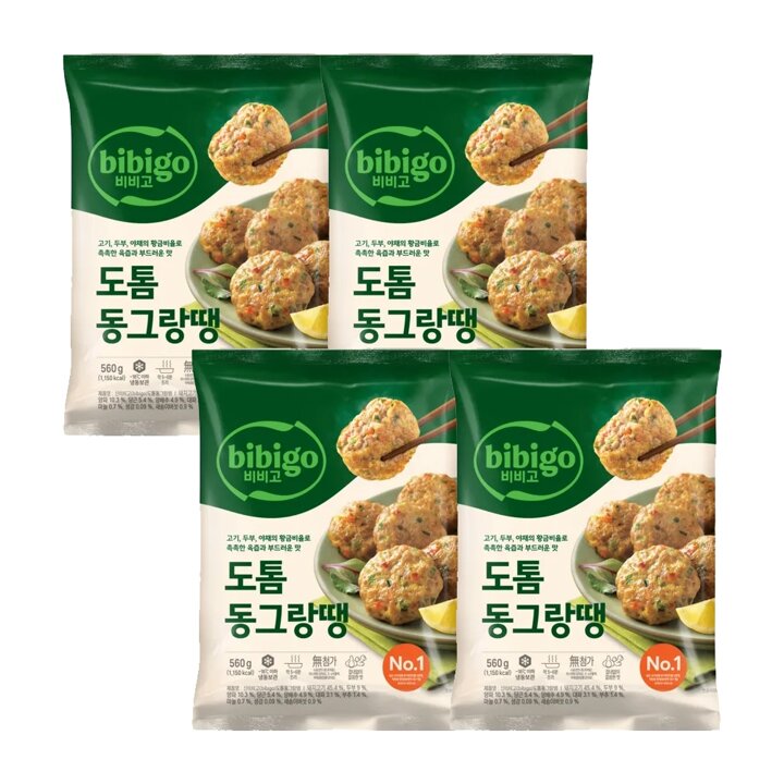 CJ 비비고 도톰동그랑땡 560g x4개