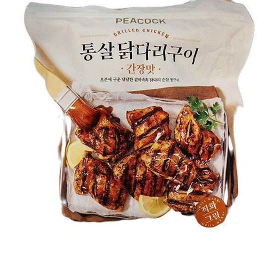 피코크 통살닭다리구이 간장맛 420g x 1개 49861 (29471657)