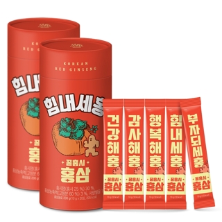 [대상웰라이프] 힘내세홍 꿀홍시 홍삼 (10g x 20포),2통