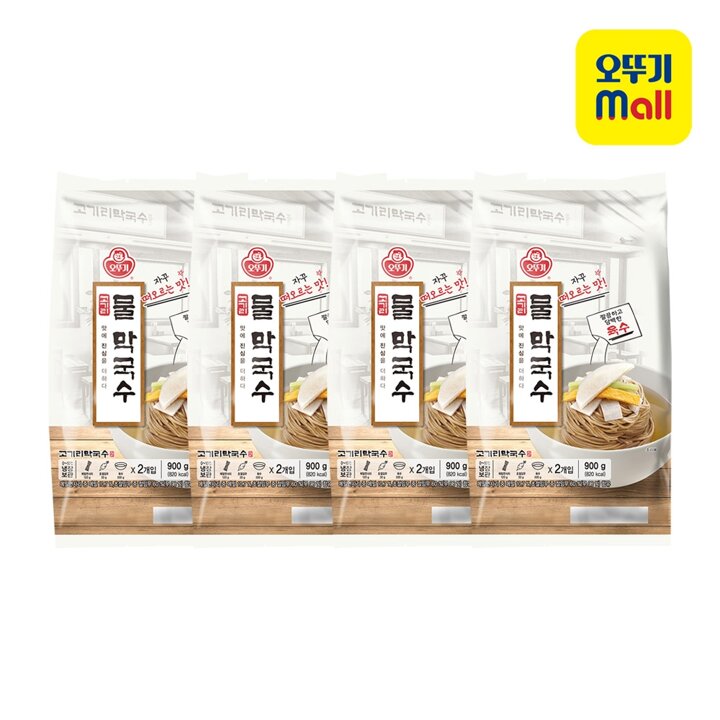 [오뚜기] 고기리물막국수(2인) 900g 4개
