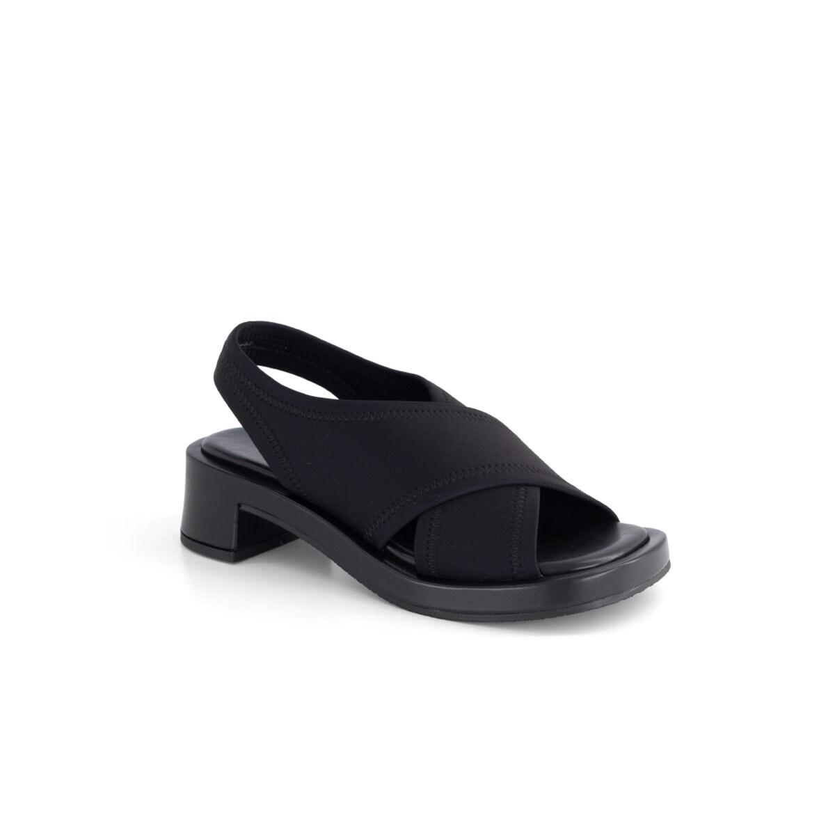 여성 세미 캐쥬얼 스판 밴딩 샌들 ARD614 TW10 (4CM)