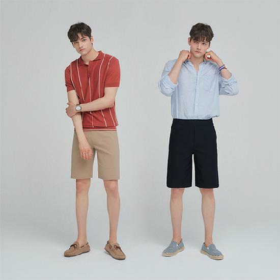 [1+1] 남성 큐롯 반바지 2종세트(PW5M)