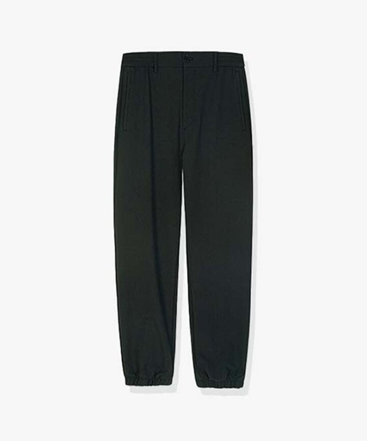 [온라인 단독] GAW39129 블랙 루즈핏 이지 조거 팬츠