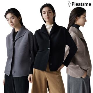 26FW 플리츠미 시그니처 헤리티지 재킷