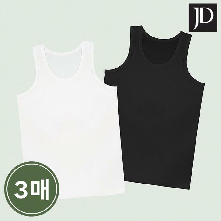 [제임스딘] 주니어 액티브 민소매 스판 런닝 3매 세트