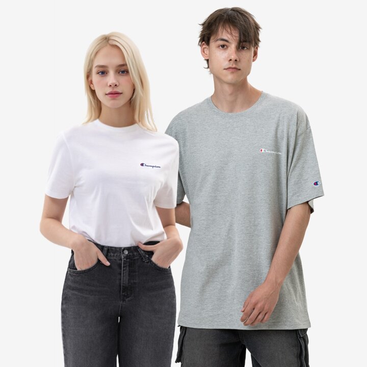 챔피온 클래식 그래픽 스몰로고 크루넥 반팔 티셔츠 5종 택1