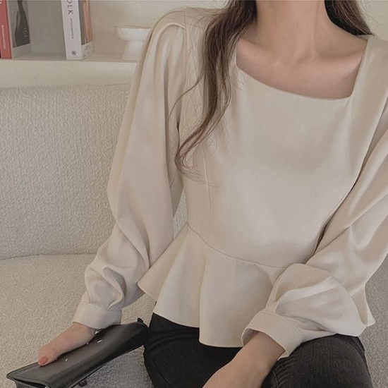 50453231-여성스퀘어넥밑단레이스스타일위아블카라여자