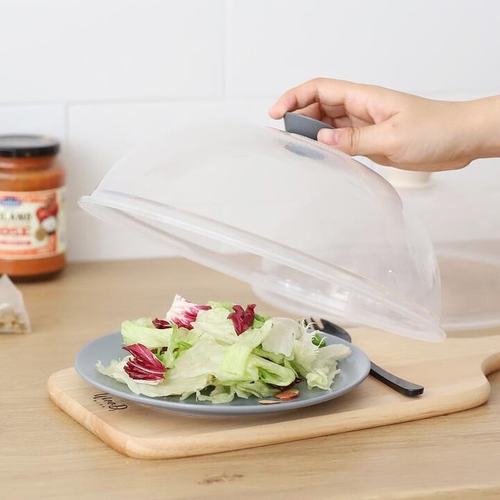 전자레인지냉장고음식덮개위생보관돔푸드커버26cm