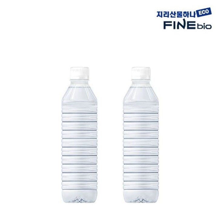 지리산 물하나 ECO 무라벨 생수 500ml 80병[34309830]