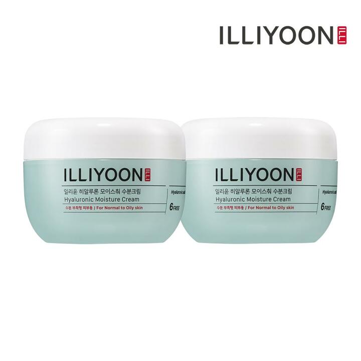 일리윤 히알루론 모이스춰 수분크림 100ml 1+1