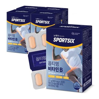 [대상웰라이프] 스포식스 옵티멈 비타민B 900mg (30입) 5박스