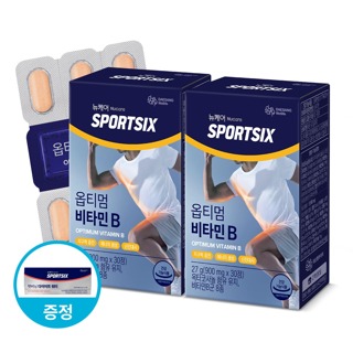[대상웰라이프] 스포식스 옵티멈 비타민B 900mg (30입) 2박스