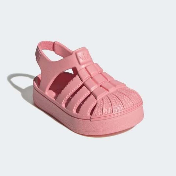 (신세계타임스퀘어점패션관)[adidas kids] (130 160) 슈퍼스타 샌들 (JI2805)