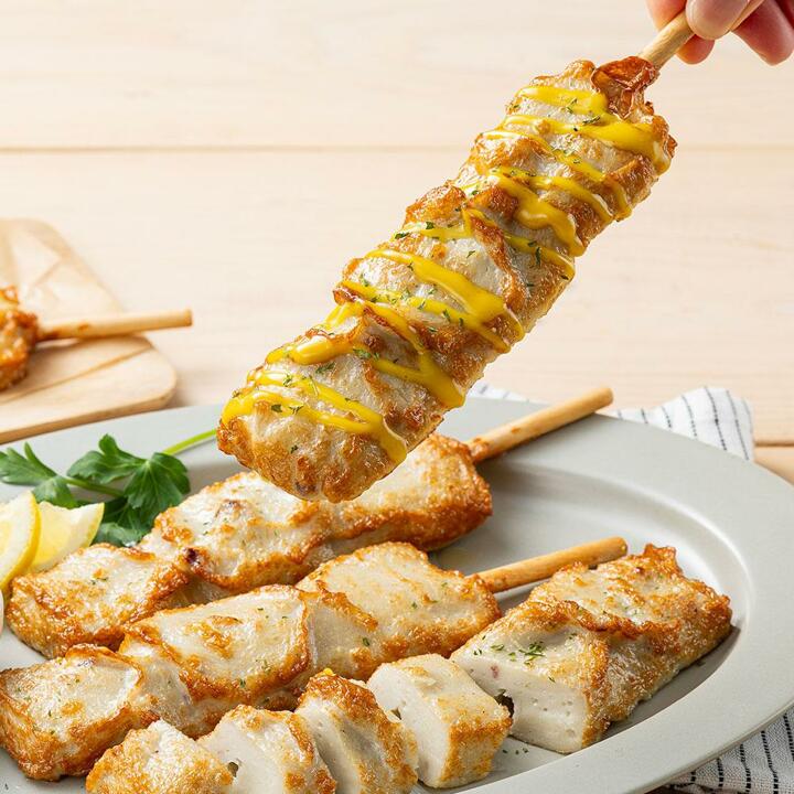 [냉동] 탱글한 야채핫바 400g(5입) 1팩 + 문어핫바 400g(5입) 1팩