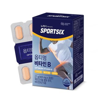 [대상웰라이프] 스포식스 옵티멈 비타민B 900mg (30입) 1박스