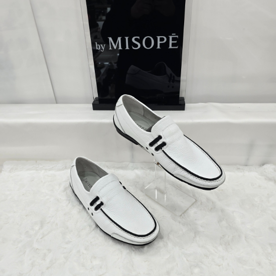 By미소페 남성 캐주얼 컴포트 로퍼 121HH837IP010 WHITE 3JJ
