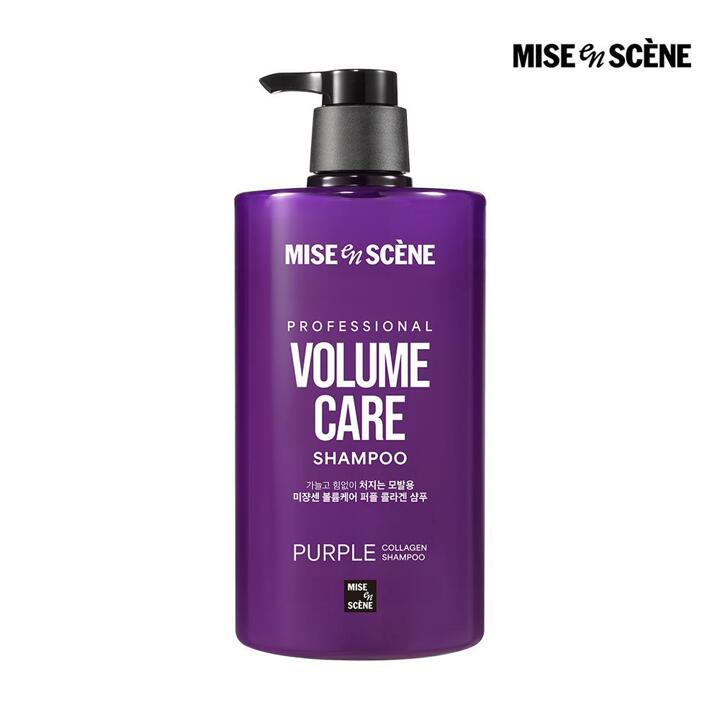 미쟝센 볼륨케어 퍼플 콜라겐 샴푸 1000ML