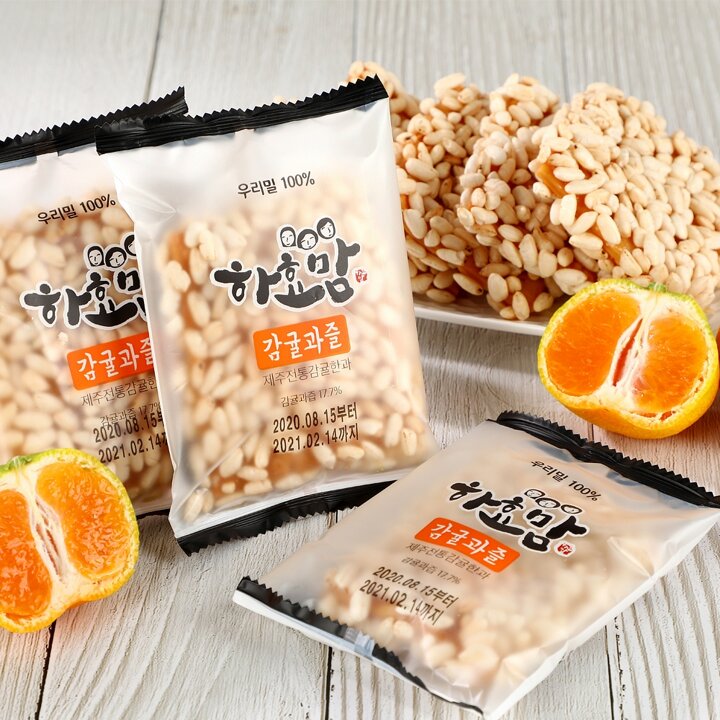 제철진미 하효맘 제주 감귤과즐 240g (30g x 8개입)