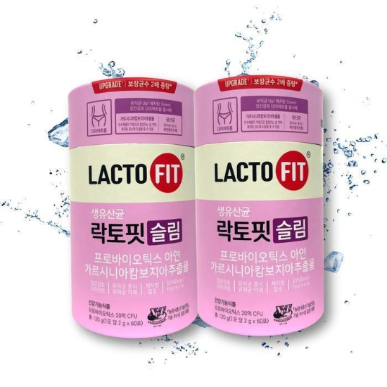 [종근당] 종근당건강 락토핏 슬림 2g 60포 X 2  TB (36843114)