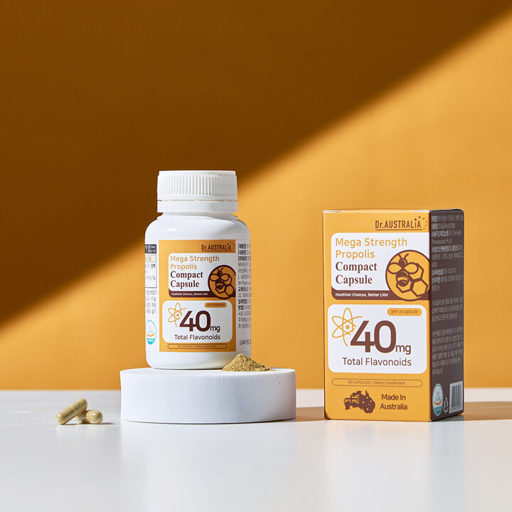 플라보노이드 40mg 프로폴리스 60캡슐 2개월 호주직수입