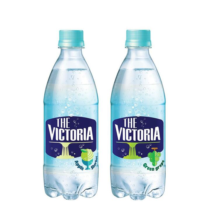 (G) 웅진식품 더 빅토리아 탄산음료 500ml 애플셔벗10입+청포도10입 교차구성