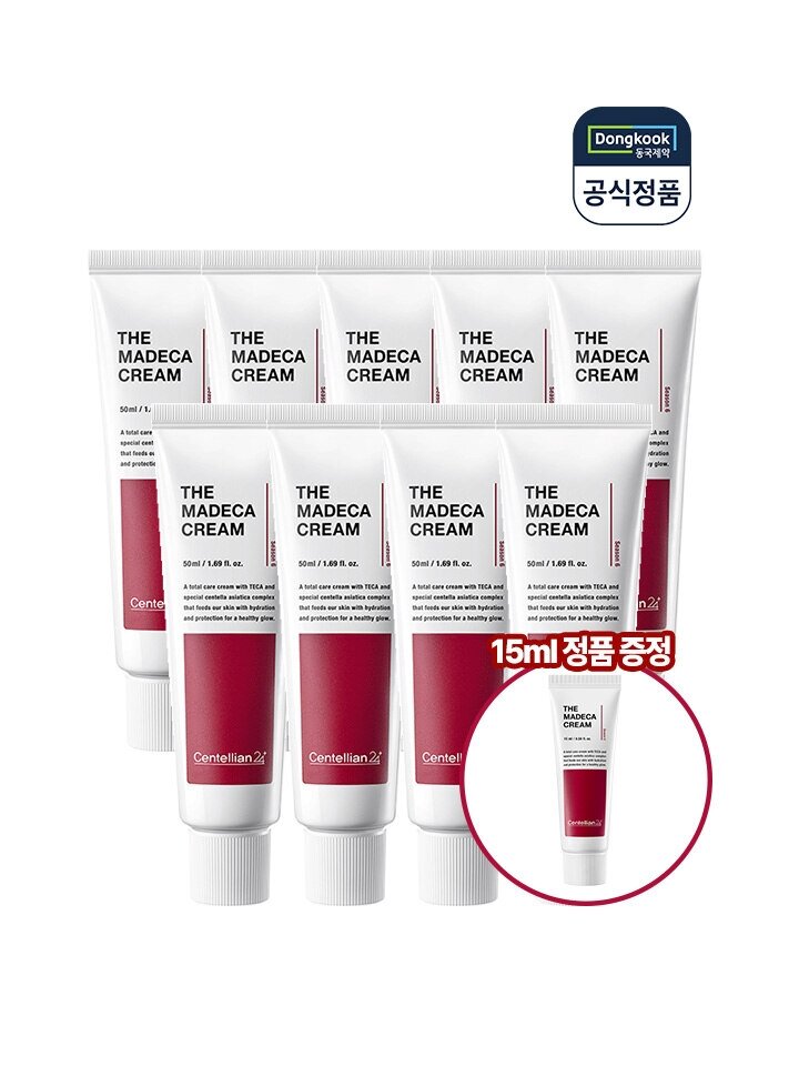 센텔리안24 동국제약 더 마데카크림 50ml 9개   15ml 1개 증정