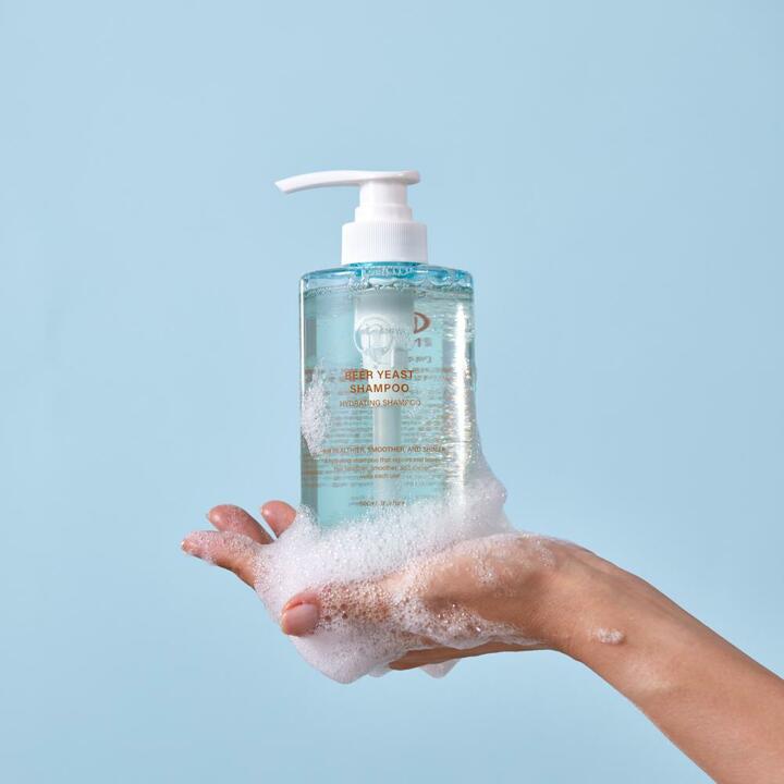 더나플러스 맥주효모 단백질 샴푸 500ml 베이비파우더향