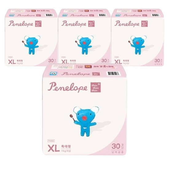 (주)셀러허브 페넬로페 씬씬씬 플러스 밴드형 5단계 남여공용 30Px4