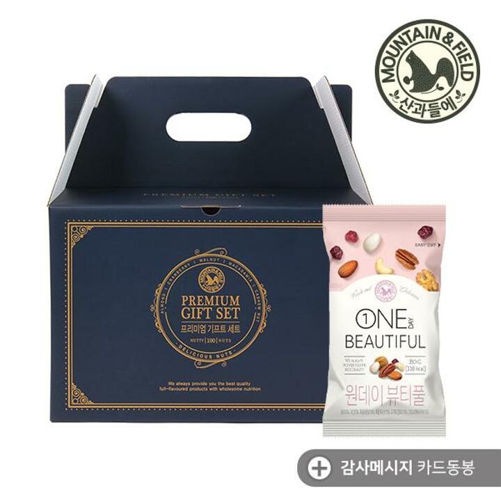 [산과들에] 하루견과 원데이뷰티풀 100봉 선물세트