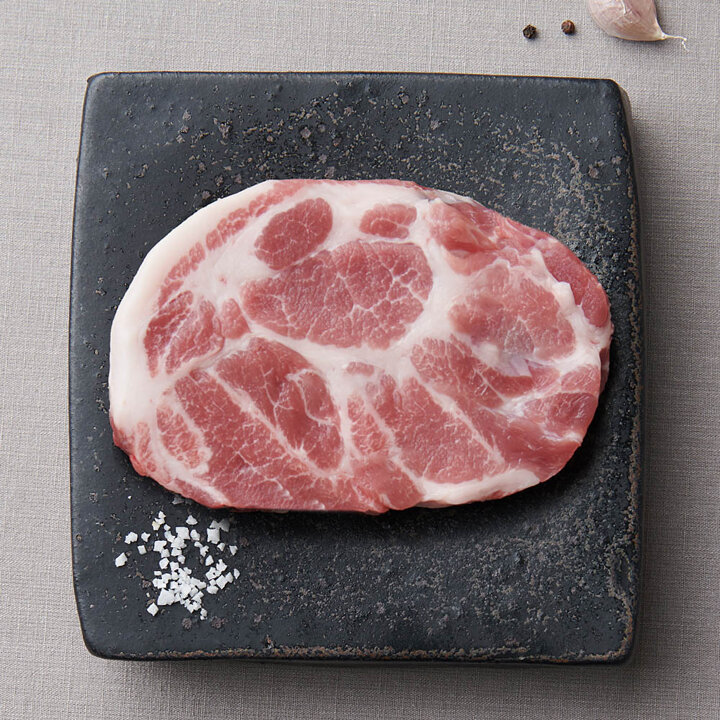 [농협안심한돈][냉장] 국내산 돼지 목살 500g 칼집 구이 바베큐 수육 보쌈 제육 불고기