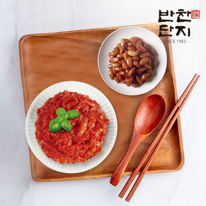반찬단지 땅콩조림 1kg + 마라무짠지무침 1kg