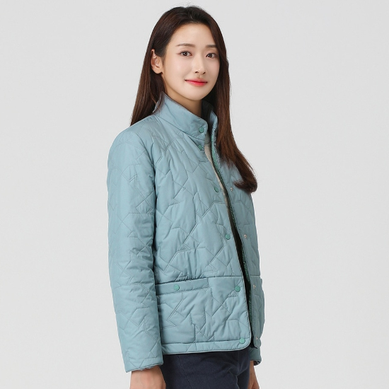 고주파퀼팅 패딩점퍼 QK81332DG