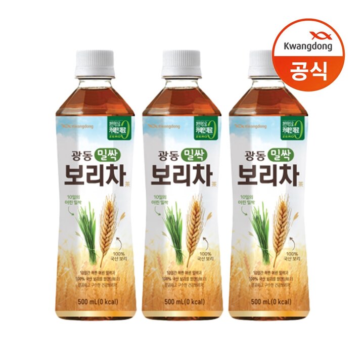광동 밀싹보리차 500ml 24PET/음료수