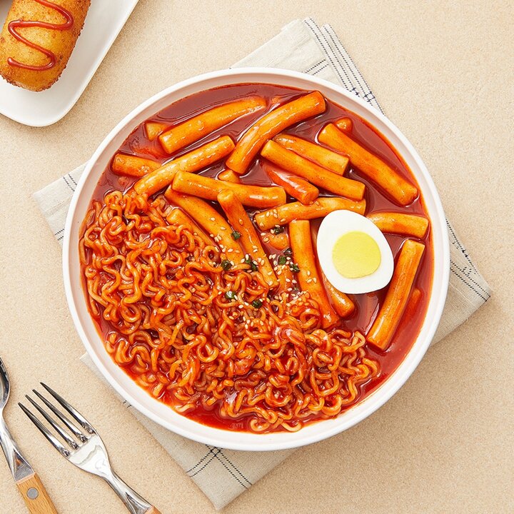 [추억의 국민학교 떡볶이] 국떡 라볶이 510gX5팩