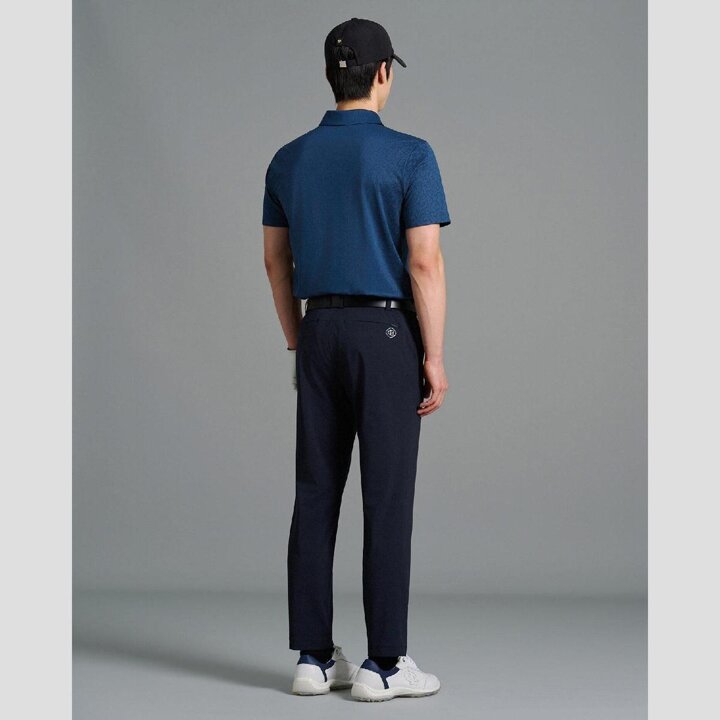 (신세계강남점)SS26 [B under] 남성 그라데이션 심볼 패턴 반소매 티셔츠 - 로얄 블루 (BJ6542M37N)