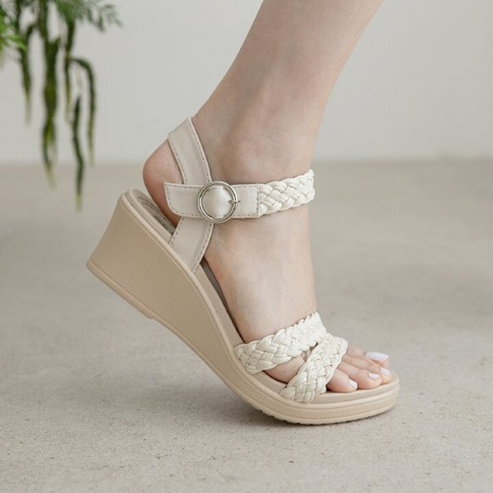 [분홍코끼리]Vol.2 토너 아쿠아 웨지샌들(3.5/5.5/7.5cm)