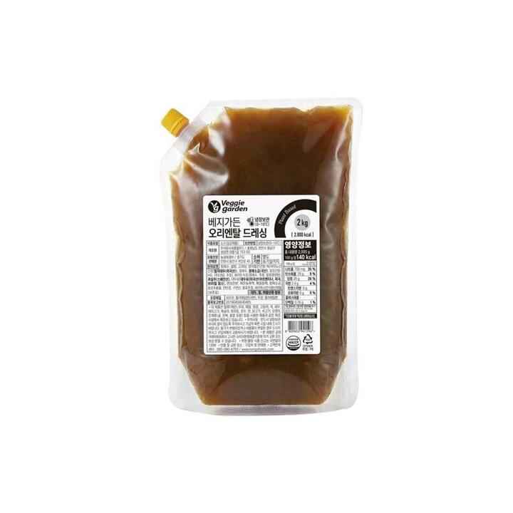 [G] 베지가든 오리엔탈드레싱 2kg (식물성) 1개